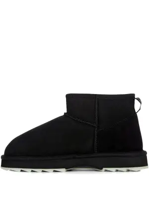 Замшевые ботинки