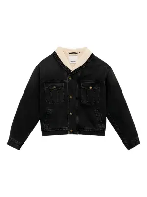 Куртка Jackson на пуговицах с воротником из овчины