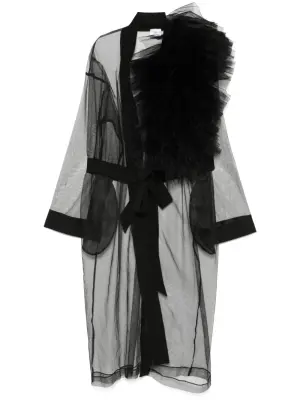 Пальто с оборками из коллаборации с Lia Aram