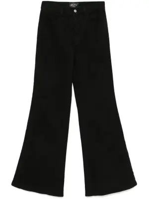 Джинсы bootcut с завышенной талией