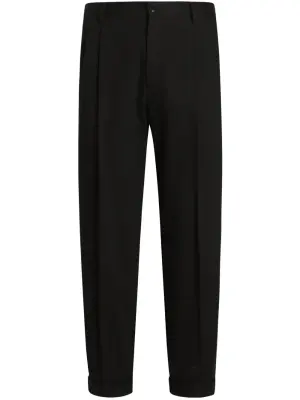 Брюки с подворотами