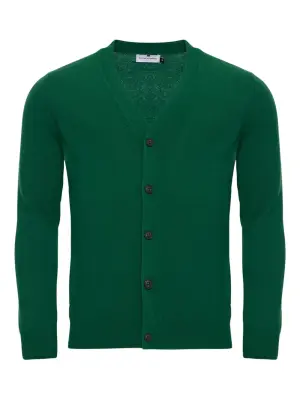 Кардиган с V-образным вырезом