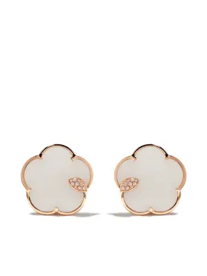 Серьги Bon Ton из розового золота с бриллиантами