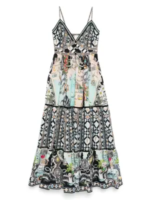 Платье макси Folk Afloat