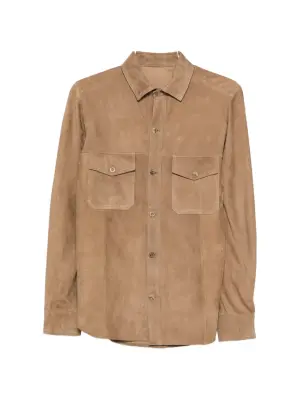 Рубашка с застёгивающимся карманом