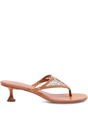 Босоножки Cameron 45 с кристаллами