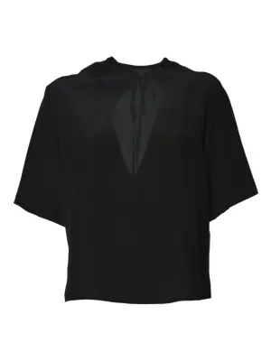 Блузка с открытой спиной