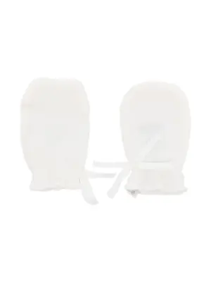 варежки с логотипом