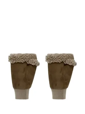 Перчатки Gisella с отделкой из овчины