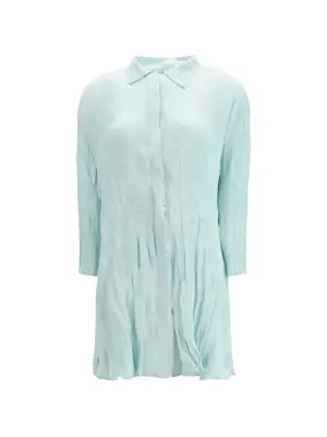 Мини-платье с длинными рукавами