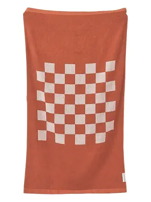 Полотенце в шахматную клетку