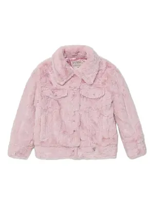 Джинсовая куртка с искусственным мехом