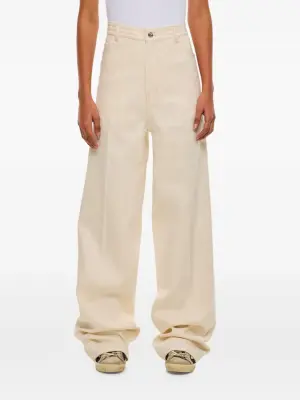 Широкие джинсы