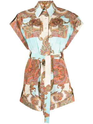 Жаккардовый комбинезон с узором