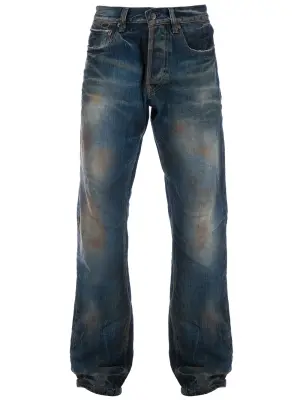 Джинсы прямого кроя