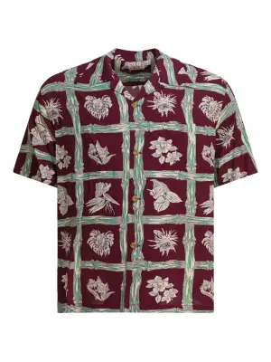 Рубашка с принтом