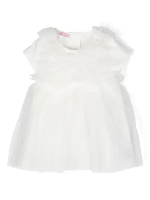 Платье с оборками