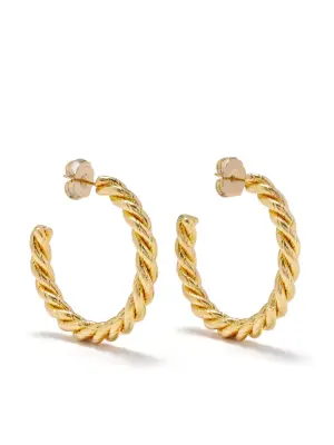 Серьги-кольца Sonia