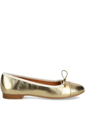 Балетки с бантом