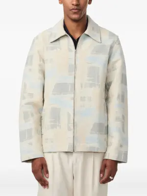 Куртка с принтом