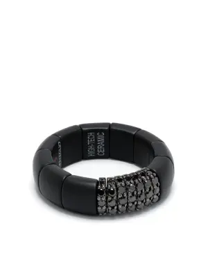 Кольцо из белого золота с бриллиантами