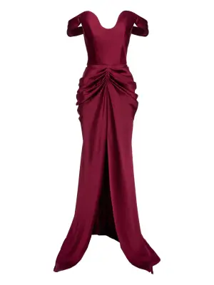 Драпированное платье