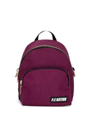 Мини-рюкзак с двойной молнией