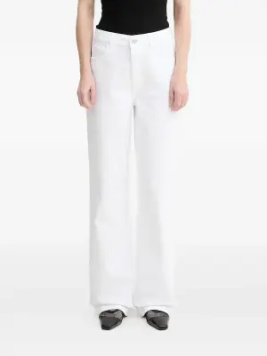 Джинсы с нашивкой-логотипом