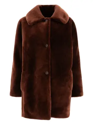 Пальто на пуговицах