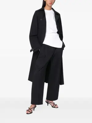 Двубортное пальто