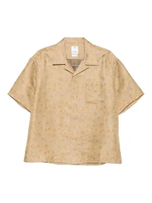 Жаккардовая рубашка Crosby с цветочным узором