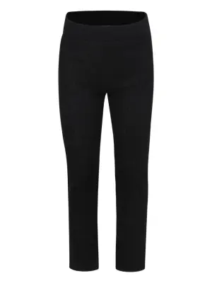 Легинсы в рубчик с логотипом