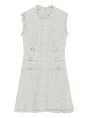 Твидовое платье мини