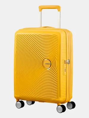 Чемодан жёсткий ручной клади расширяемый Soundbox 4R 55 см