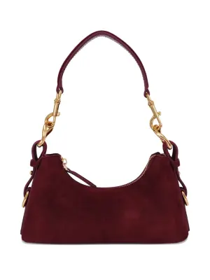 Замшевая сумка на плечо