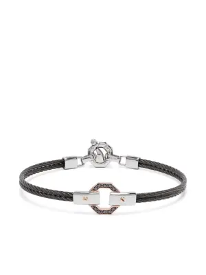 Браслет из розового золота с бриллиантами