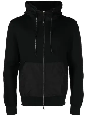 Куртка с капюшоном и вставками