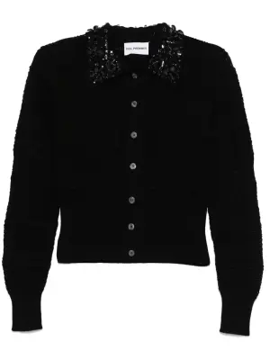 Кардиган с ажурной вязки