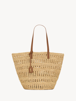 Сумка PANIER среднего размера из рафии