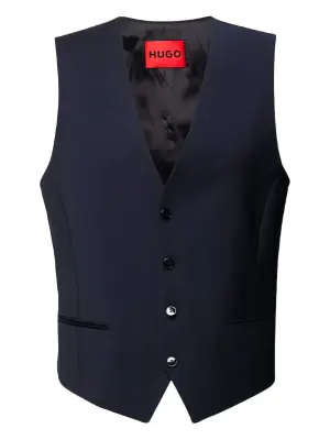 Жилет на пуговицах