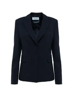 Однобортный пиджак с лацканами-пиками