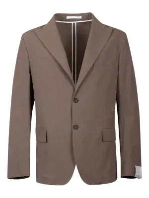 Пиджак из канваса на пуговицах