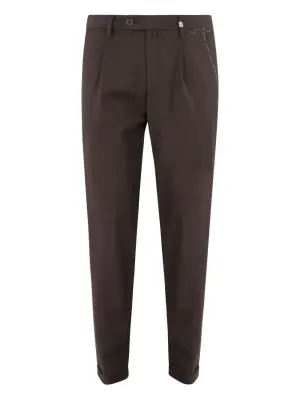 Брюки со складками