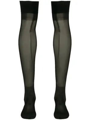 Прозрачные чулки