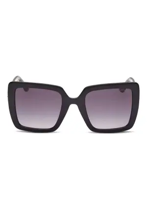 Декорированные солнцезащитные очки в квадратной оправе