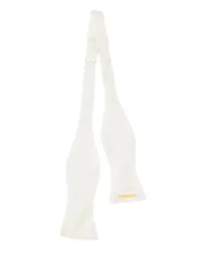 Галстук-бабочка с жаккардовым узором и логотипом