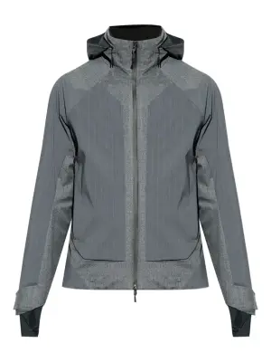 Куртка с капюшоном в полоску