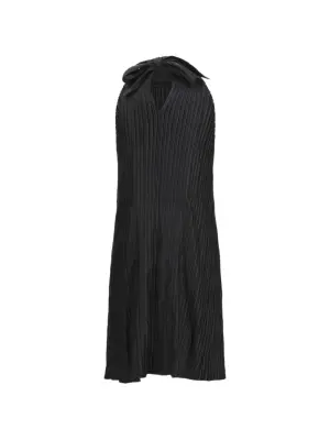 Мини-платье с бантом