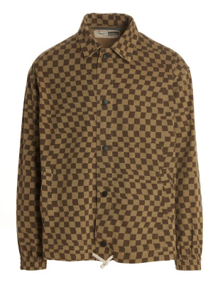 Рубашка-оверсайз в клетку