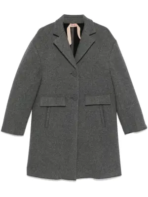 Однобортное пальто